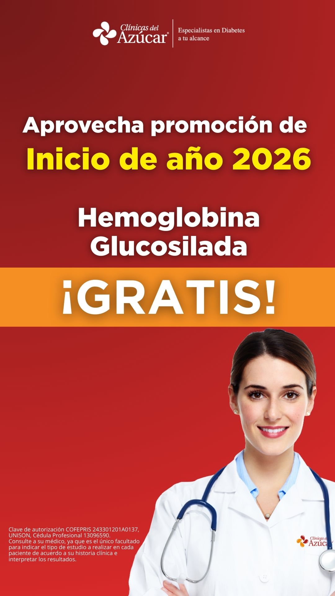 Clínicas del Azúcar Facebook ad