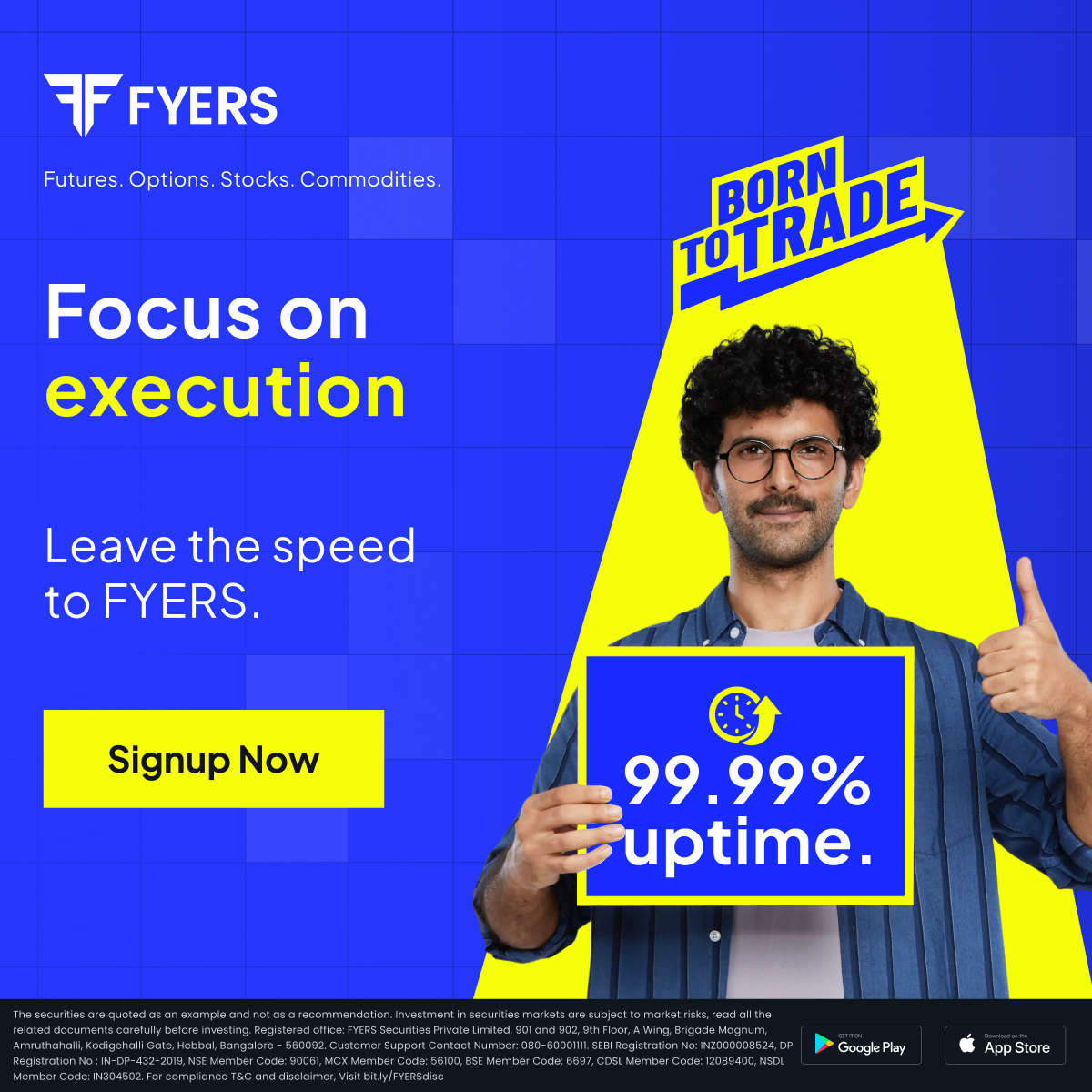 FYERS Facebook ad