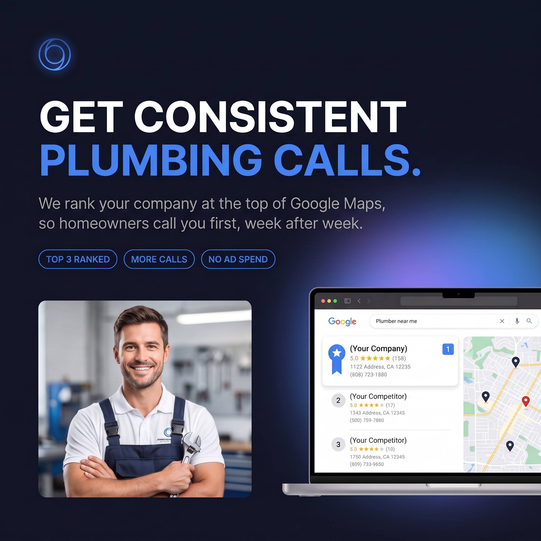 The Contractors Edge Facebook ad: Get More Plumbing Calls From Google Maps