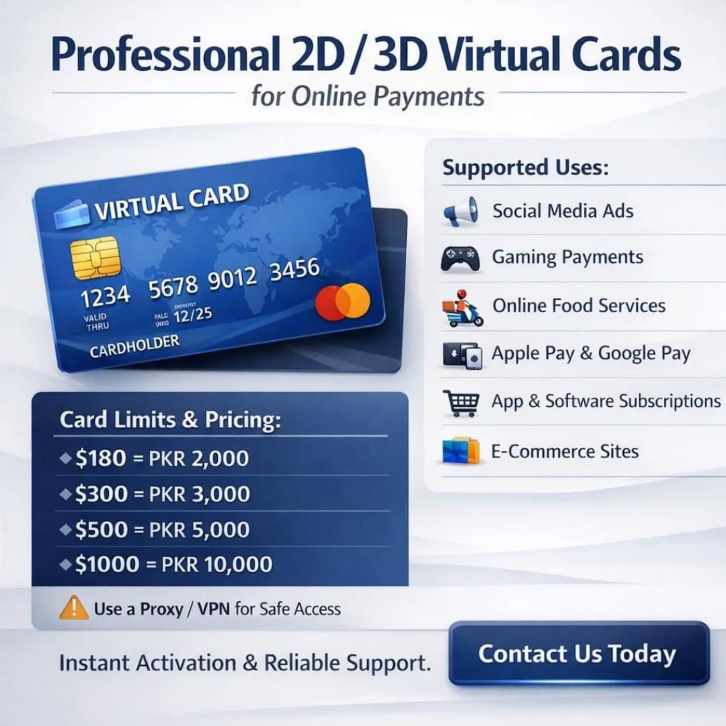 syedhussnain938 Facebook ad: 2D 3D Cards available