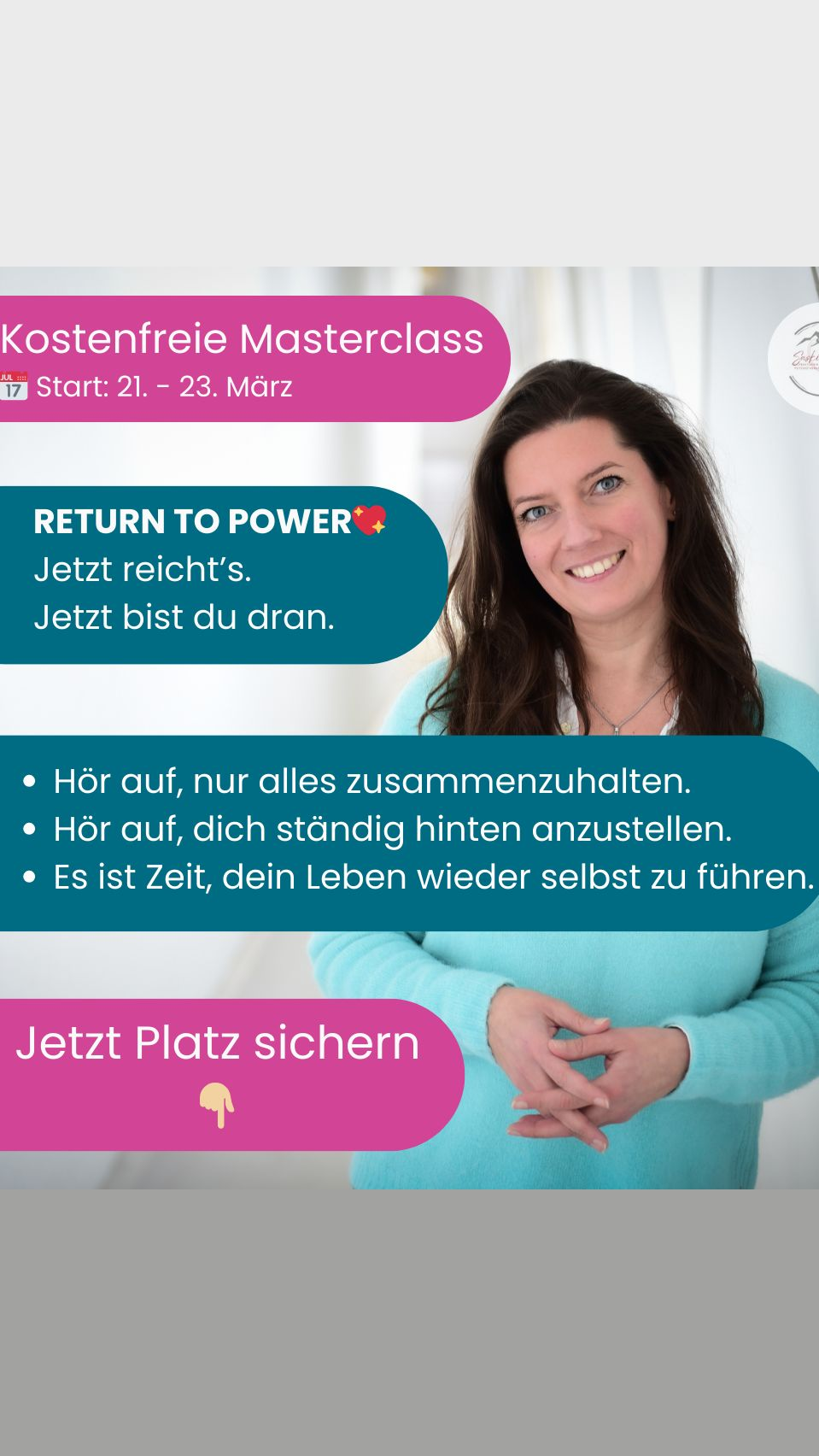 Saskia Opitz I Leadership & Self-Leadership Facebook ad: Selbstführung beginnt in dir.