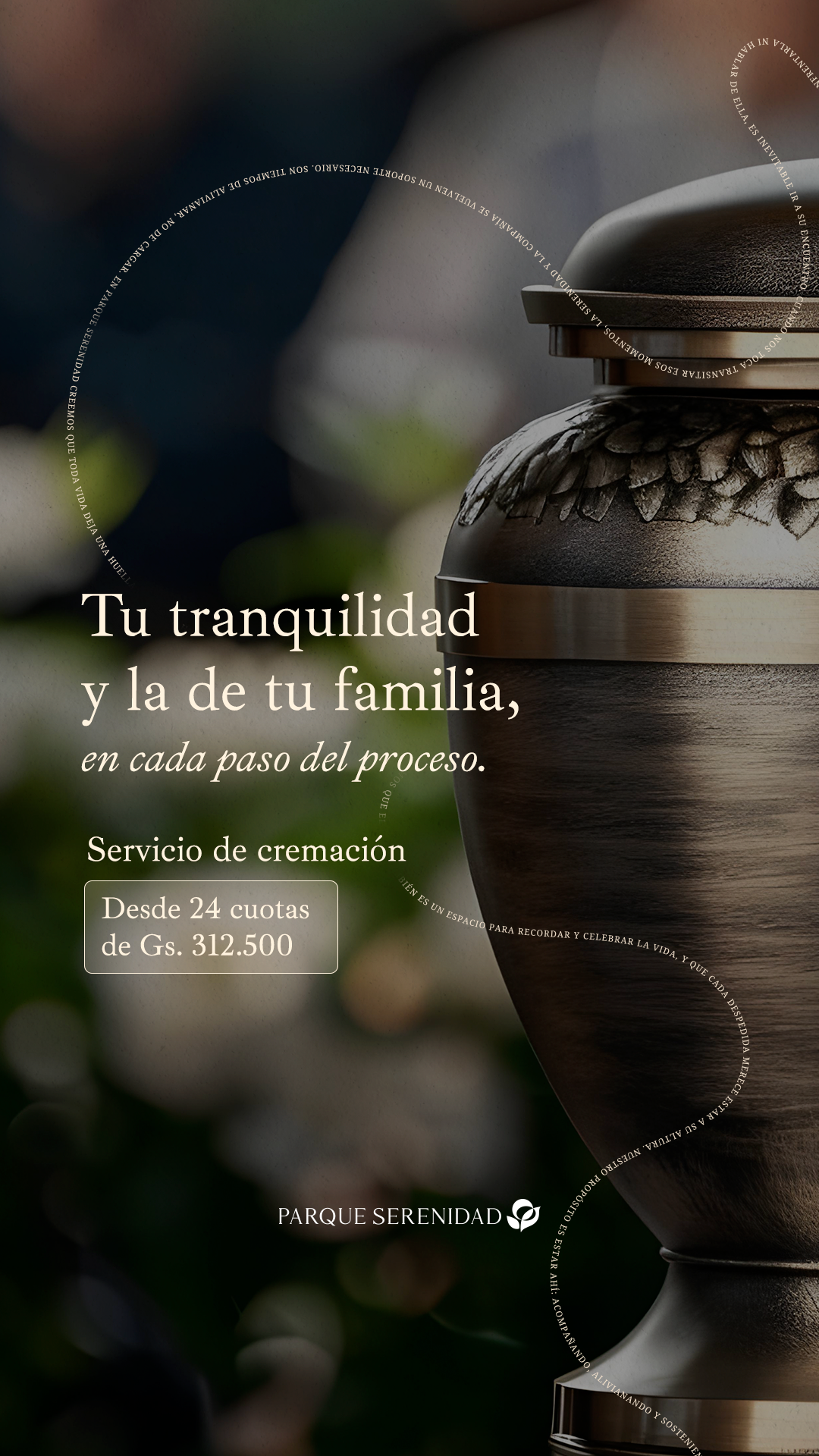 Parque Serenidad Facebook ad