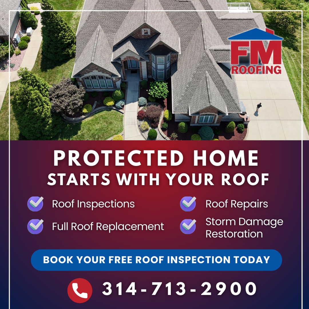 FM Roofing Facebook ad: A Protected Home Starts With Your Roof
