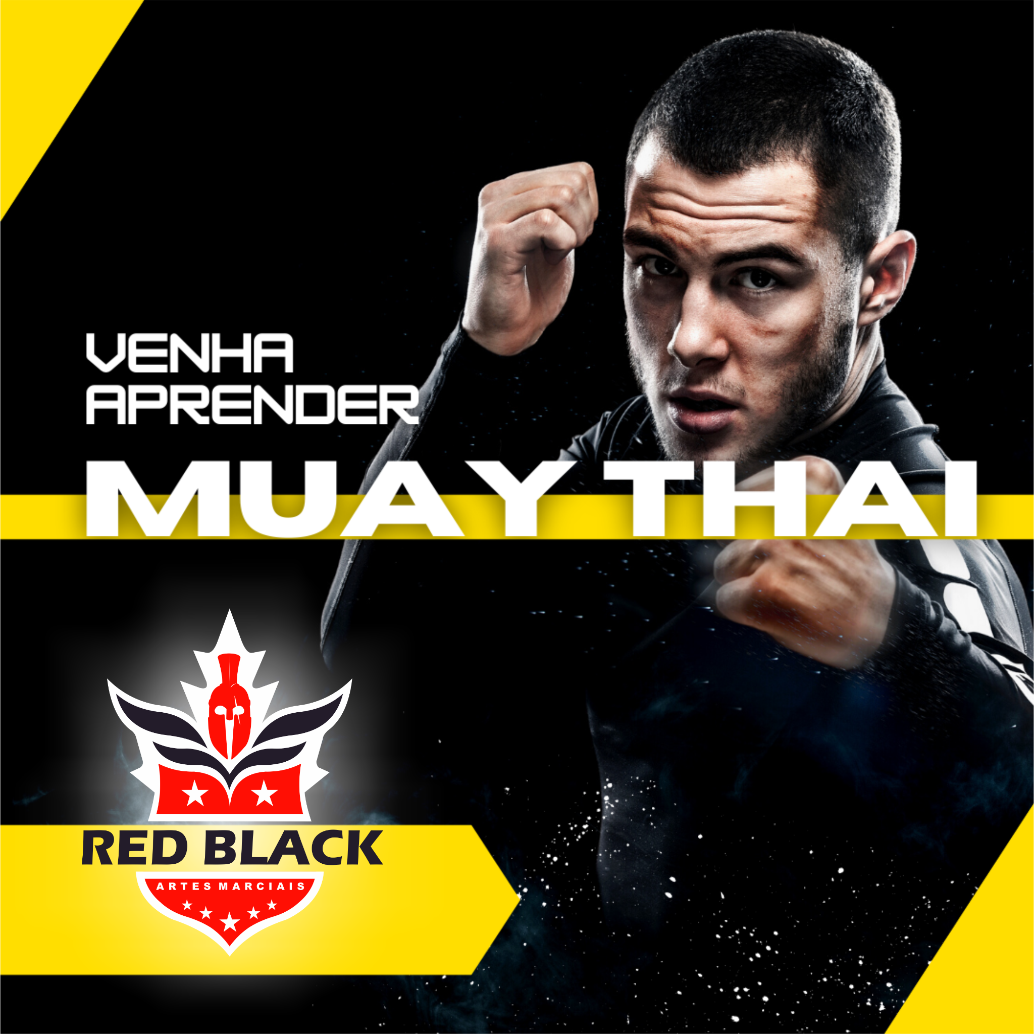 Red Black Artes Marciais Facebook ad