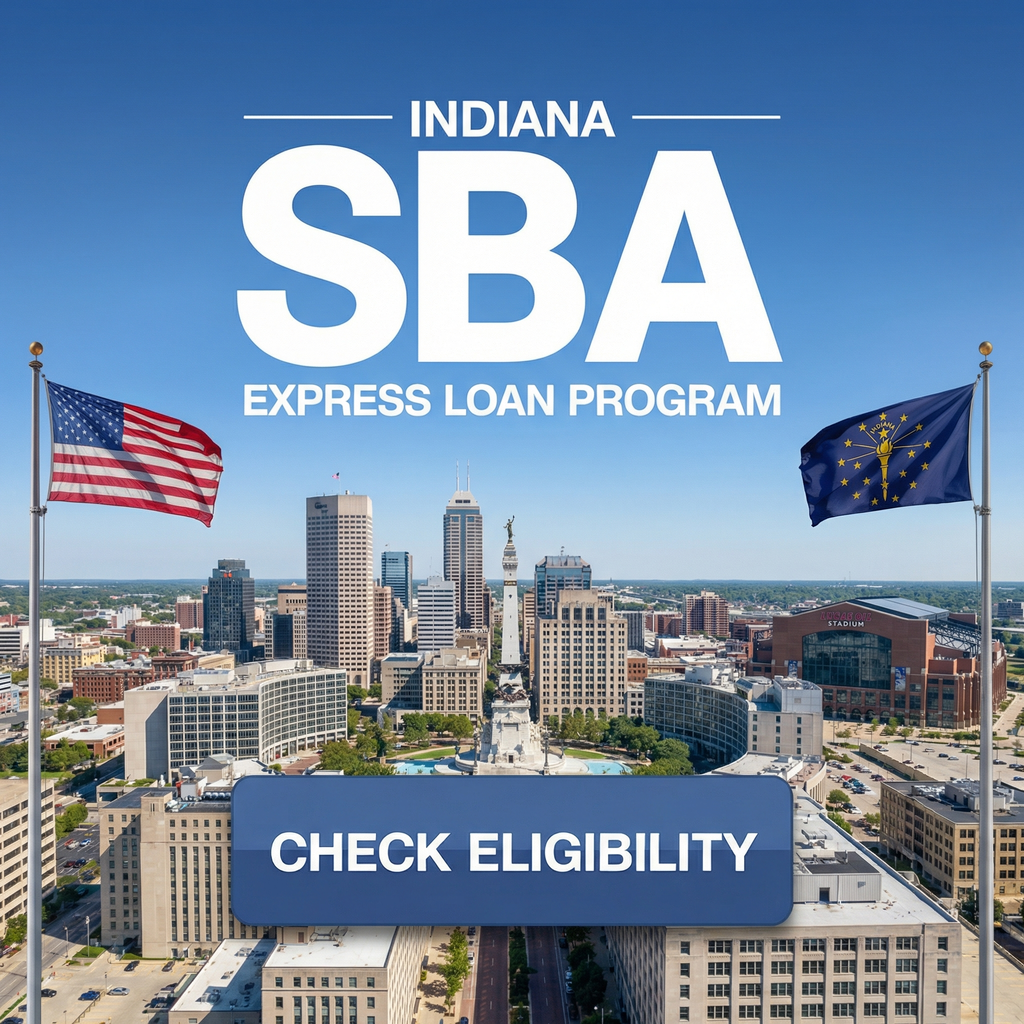 iAdvance Now Facebook ad: Government-Backed Loans for Indiana Businesses