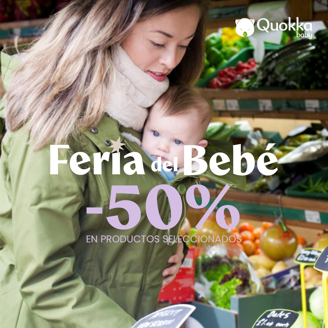 Quokkababy Facebook ad: Ofertas en abrigos de porteo