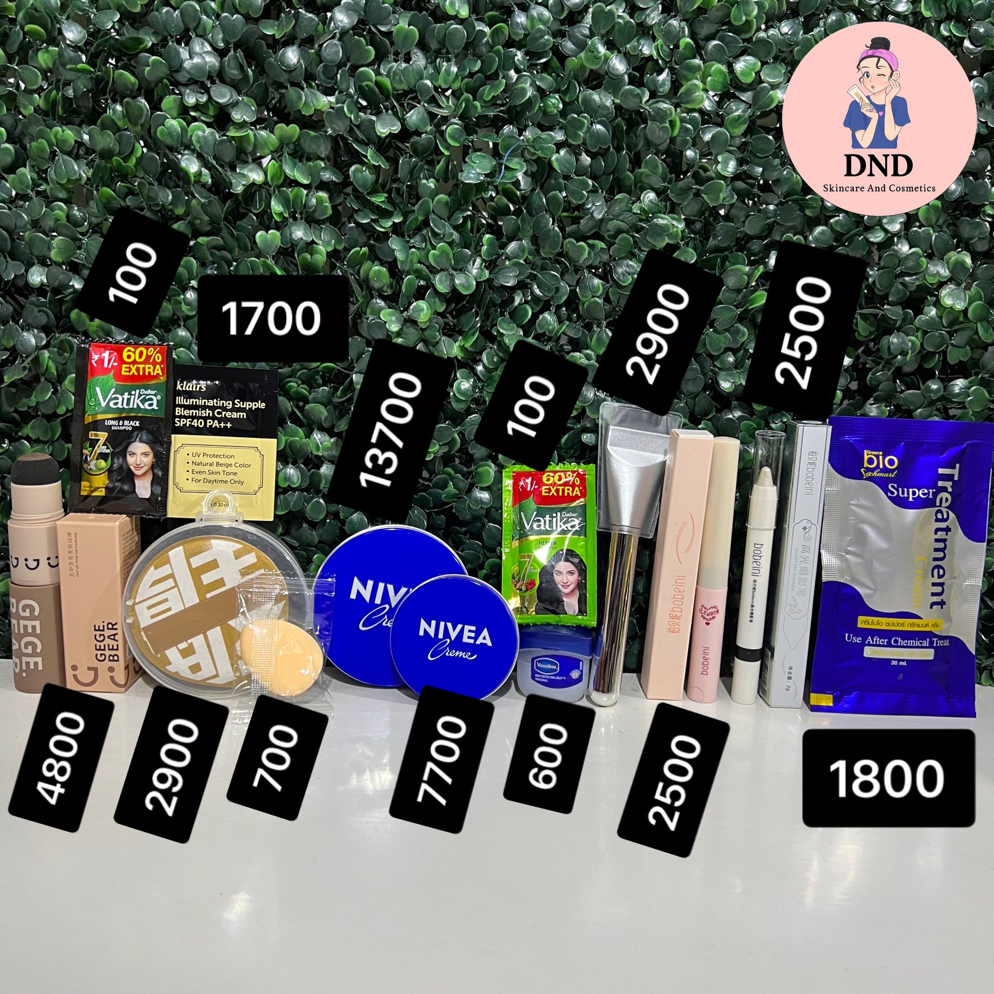 DND Skincare And Cosmetics Facebook ad