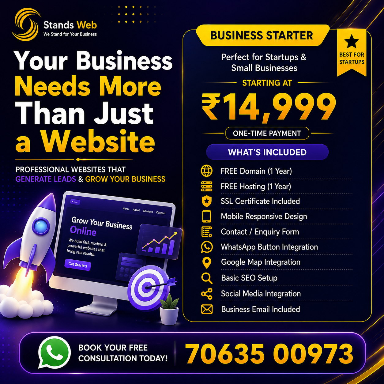 Stands Web Facebook ad