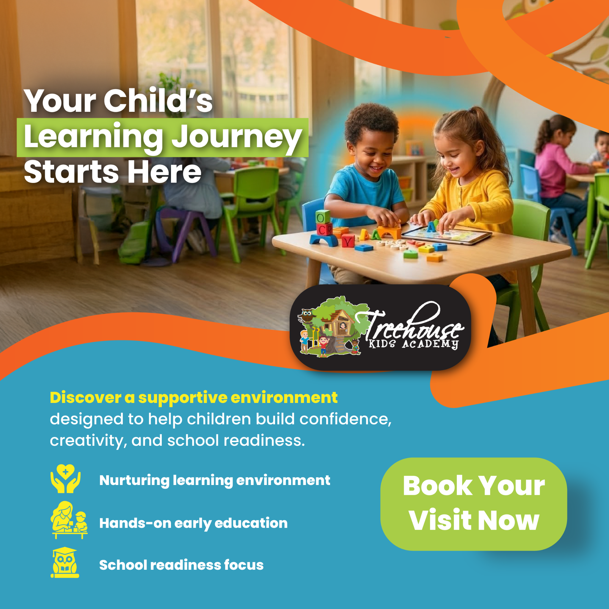 Treehouse Kids Academy Facebook ad
