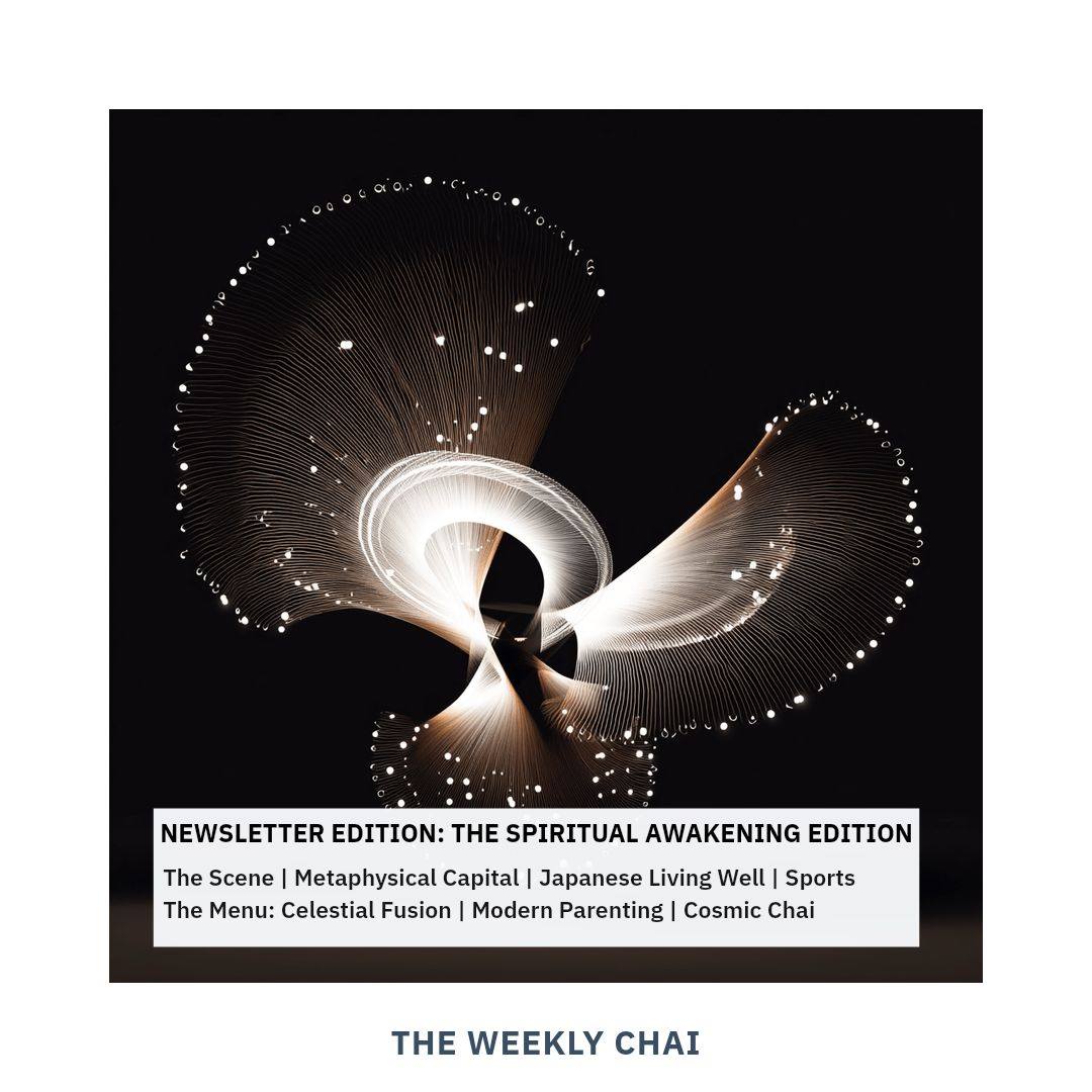 The Weekly Chai Facebook ad: To find herself, she became the given.