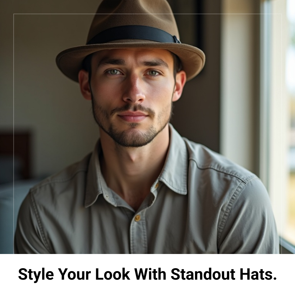 SwiftResults Impulse Facebook ad: Men’s Hat Discount Deals.