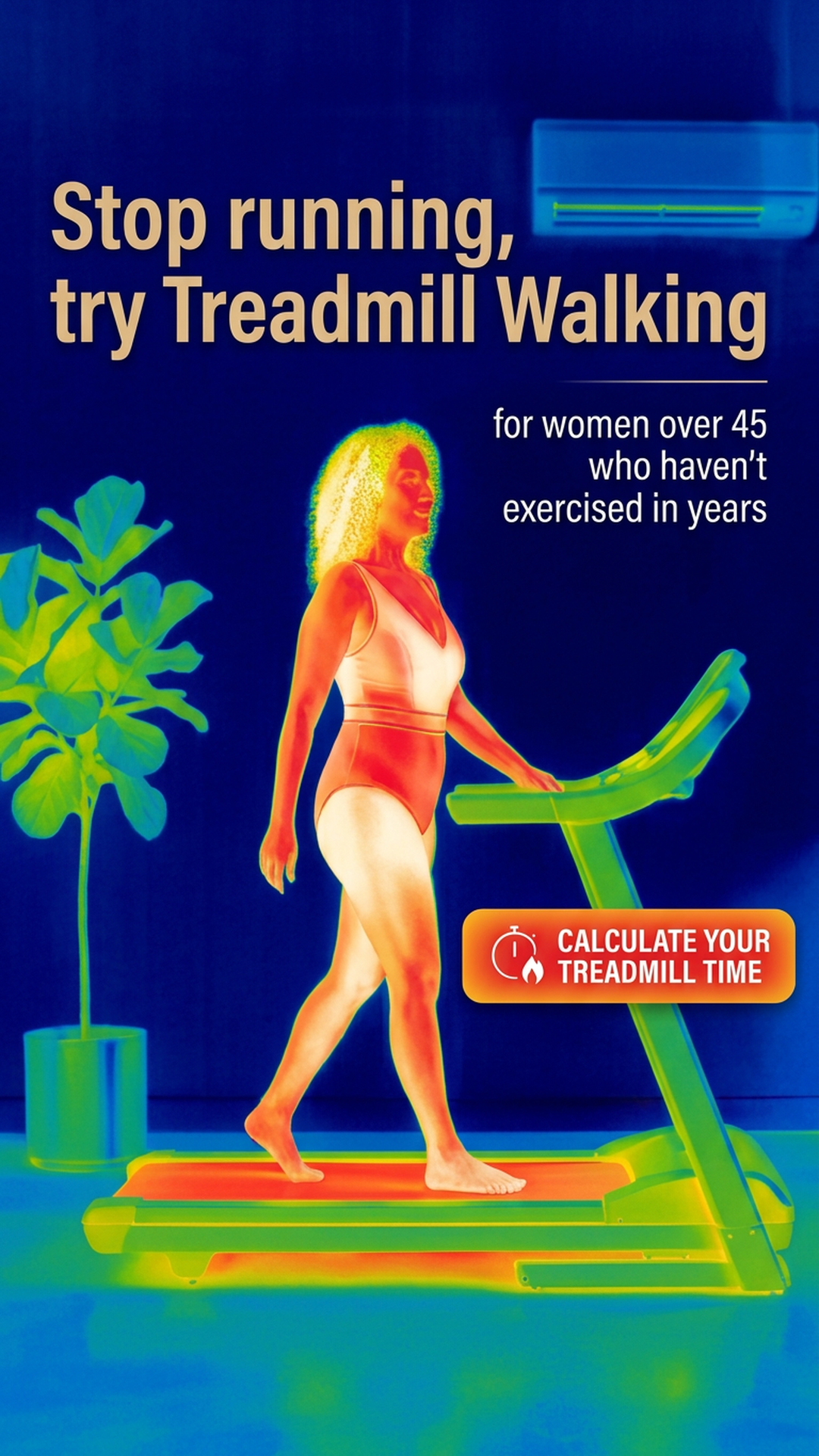 Heather Walks Facebook ad: Let's walk?