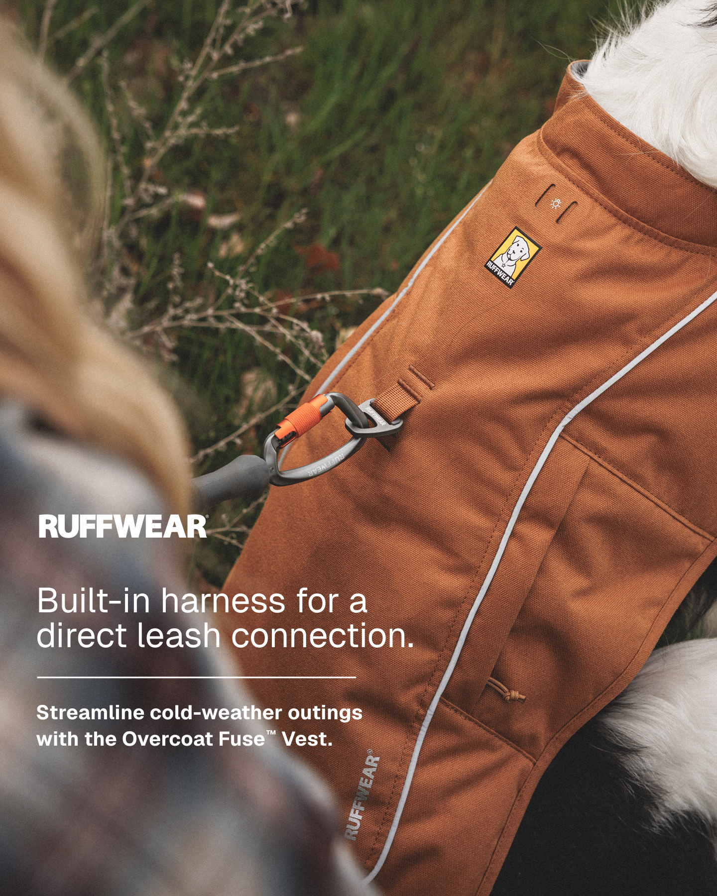 Ruffwear Facebook ad: The Overcoat Fuse Vest