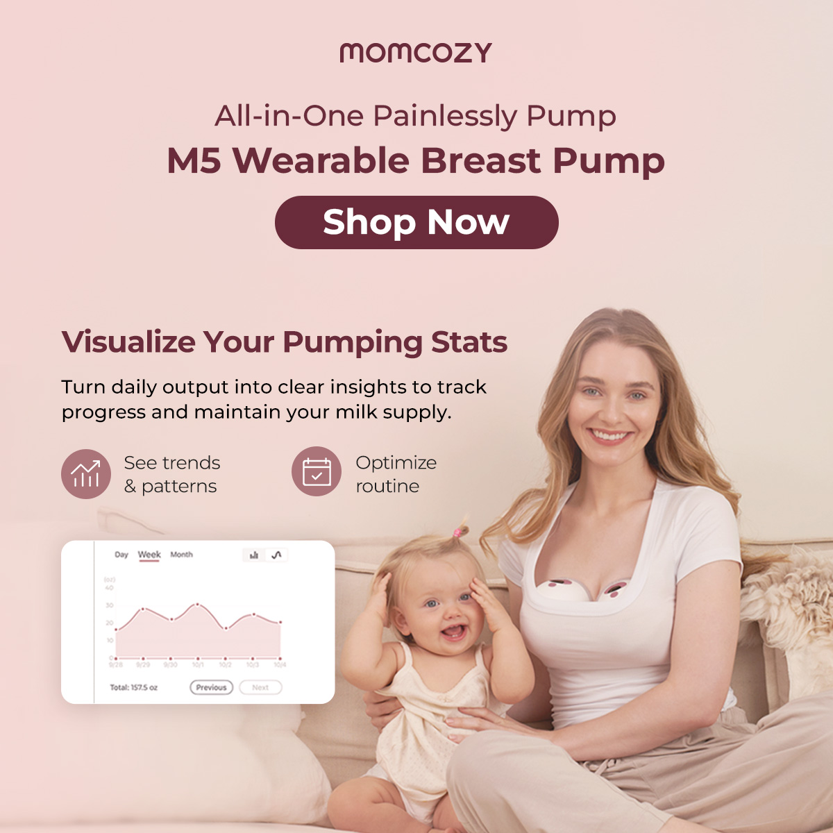 Momcozy Facebook ad