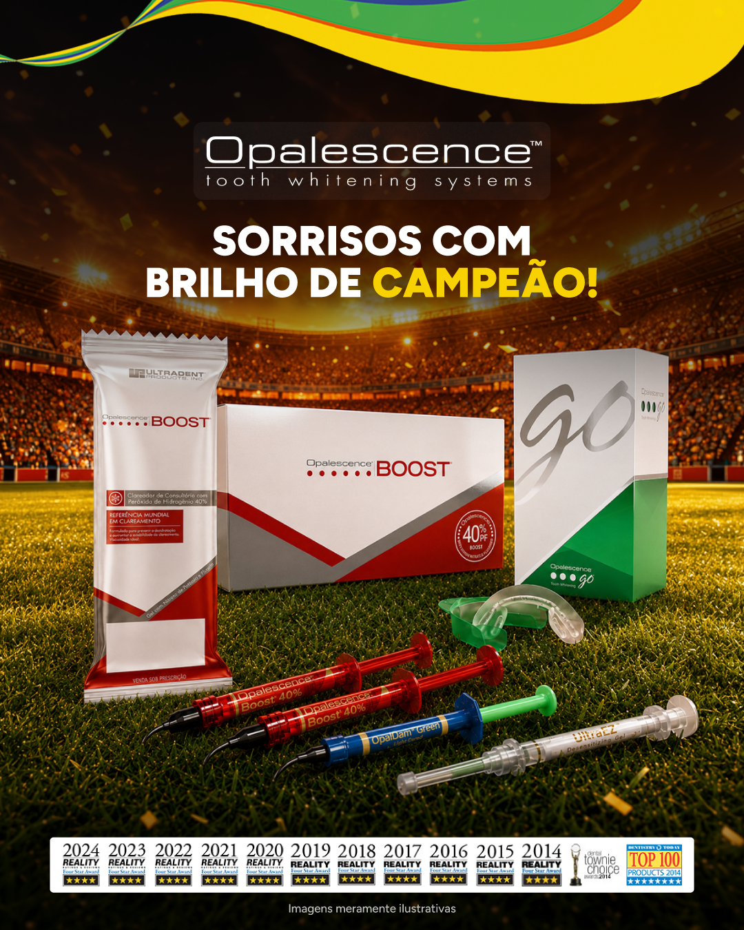Formo Dent Facebook ad: A hora de abastecer seu estoque é agora.