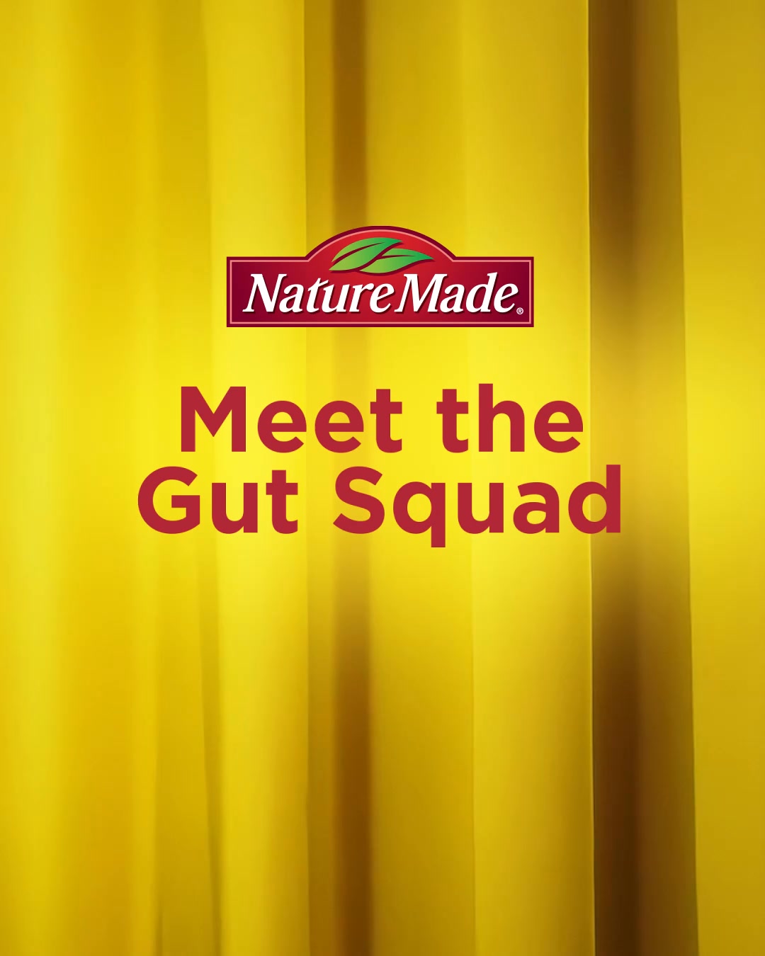 Nature Made Facebook ad: Take charge of your gut.†