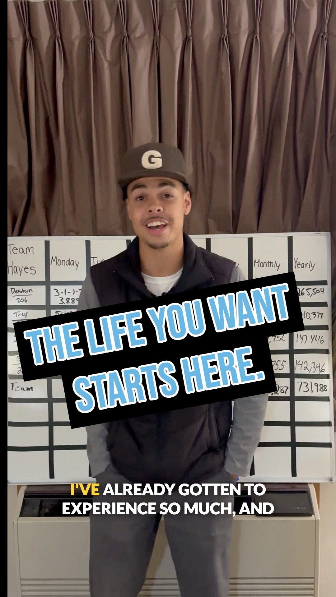 Platinum Careers Facebook ad: Real rep. Real numbers on that board behind…