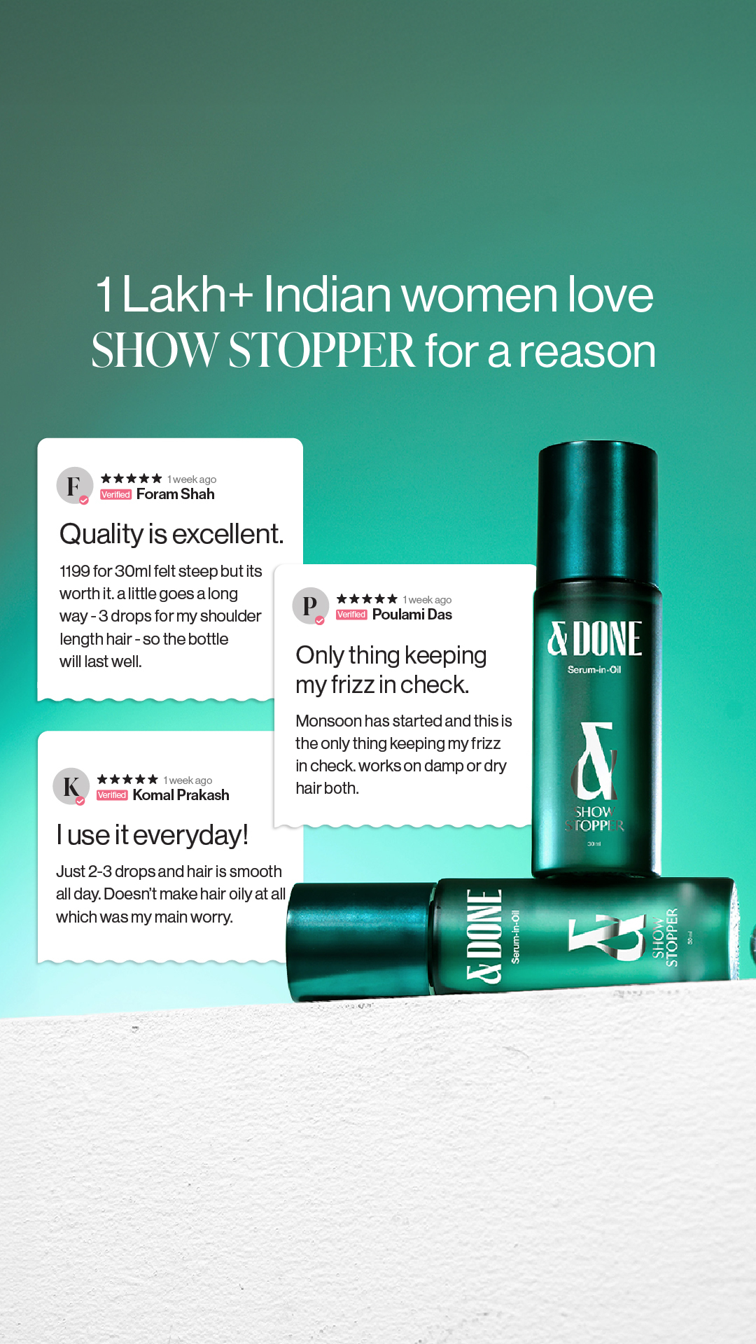 Anddonehairindia Facebook ad from Jul 17, 2026