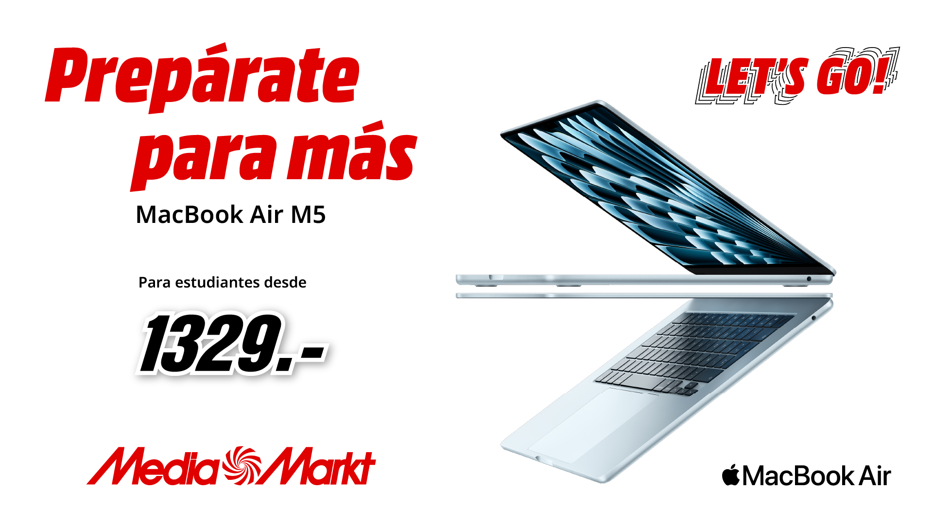MediaMarkt Canarias Facebook ad: Consíguelo desde 1.329 €.