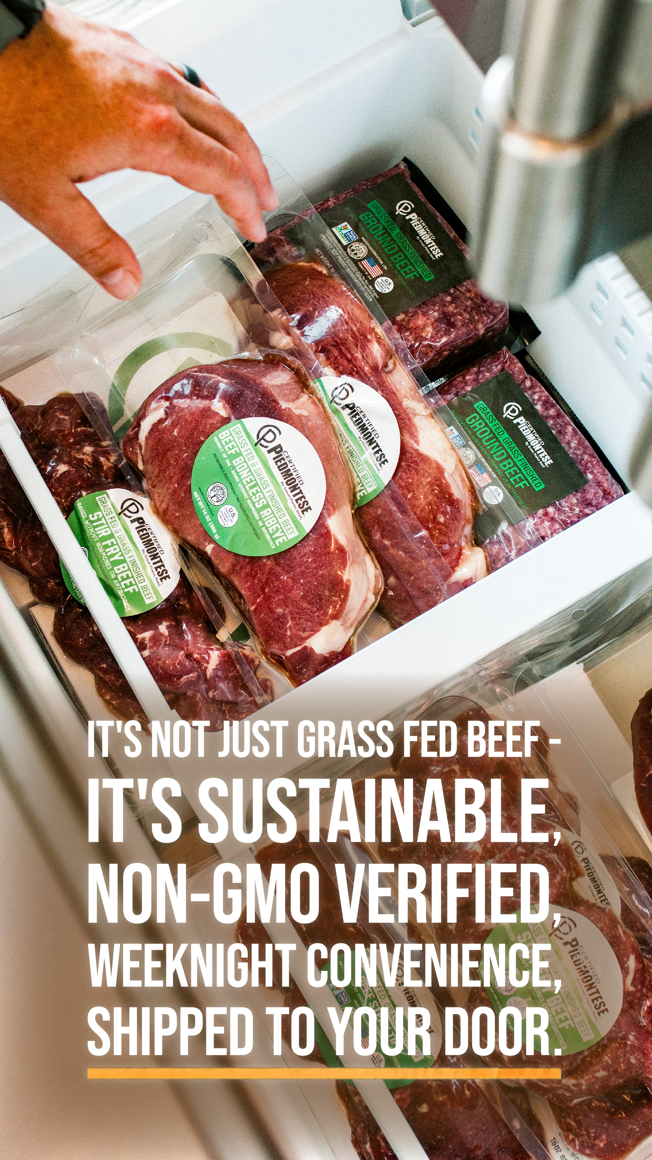 Certified Piedmontese Facebook ad