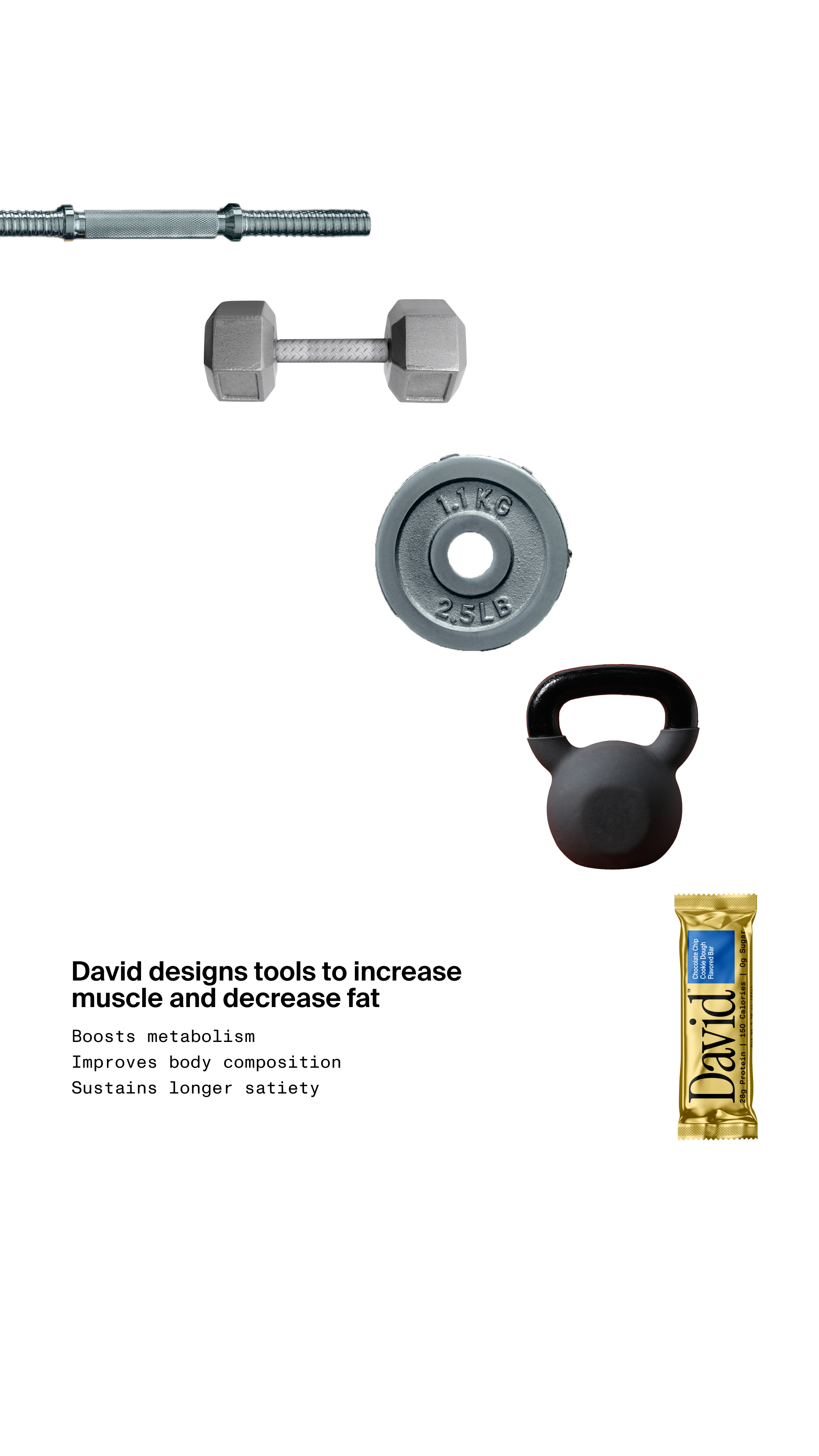 David Protein Facebook ad
