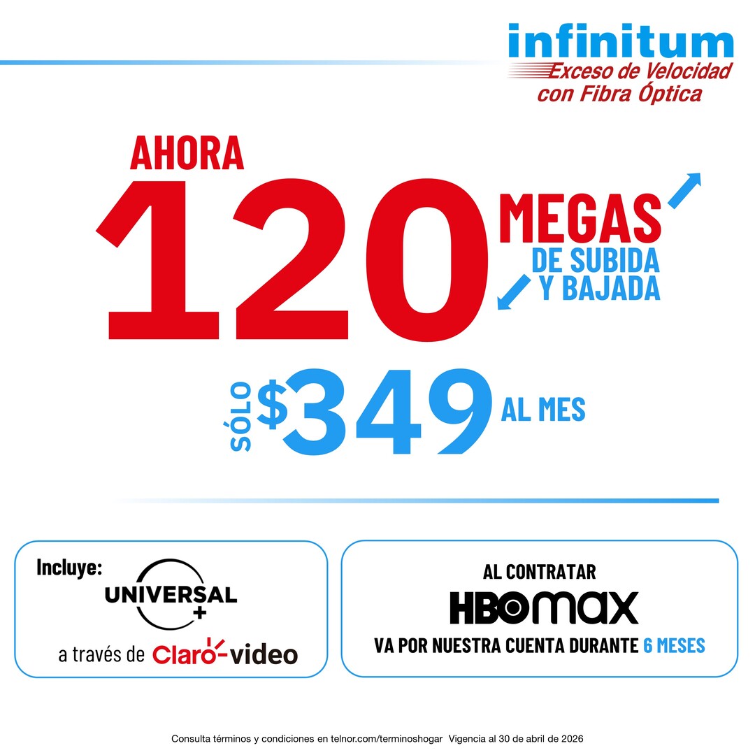 Telnor Facebook ad: ¡Contrátalo ahora!