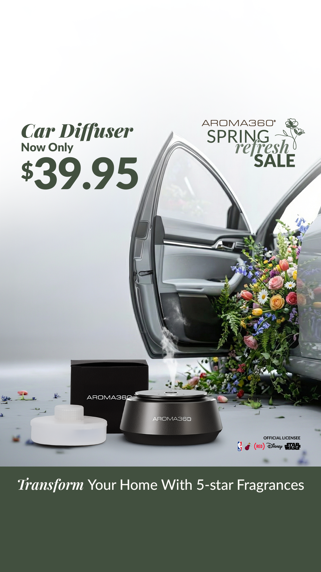 Aroma360 Facebook ad