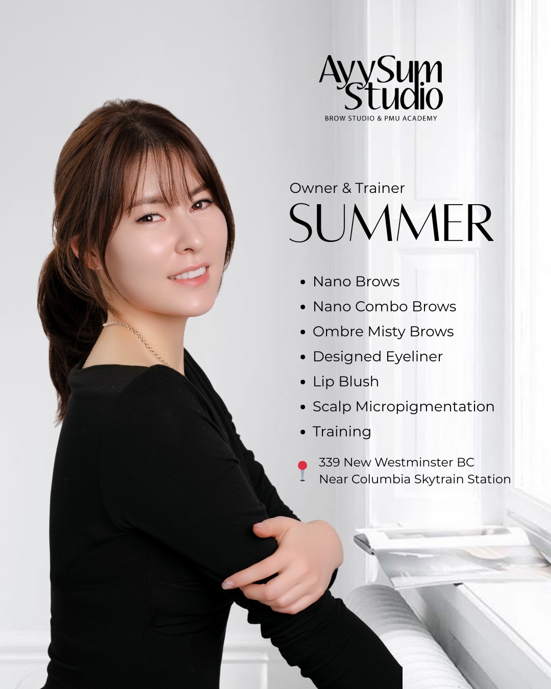 Vansum brow & SMP Studio Facebook ad
