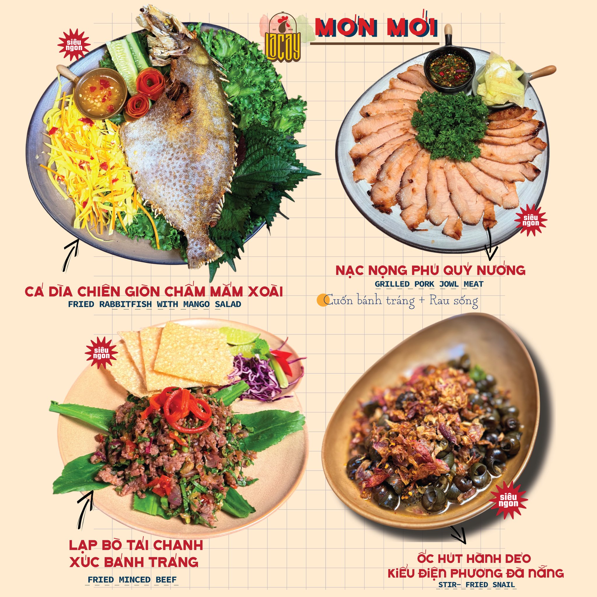 Lacay Restaurant - Đức Trọng, Lâm Đồng Facebook ad: 𝐁𝐑𝐄𝐀𝐊𝐈𝐍𝐆 𝐍𝐄𝐖𝐒: 𝐋𝐚𝐜𝐚𝐲 𝐯𝐮̛̀𝐚 𝐛𝐮𝐧𝐠…