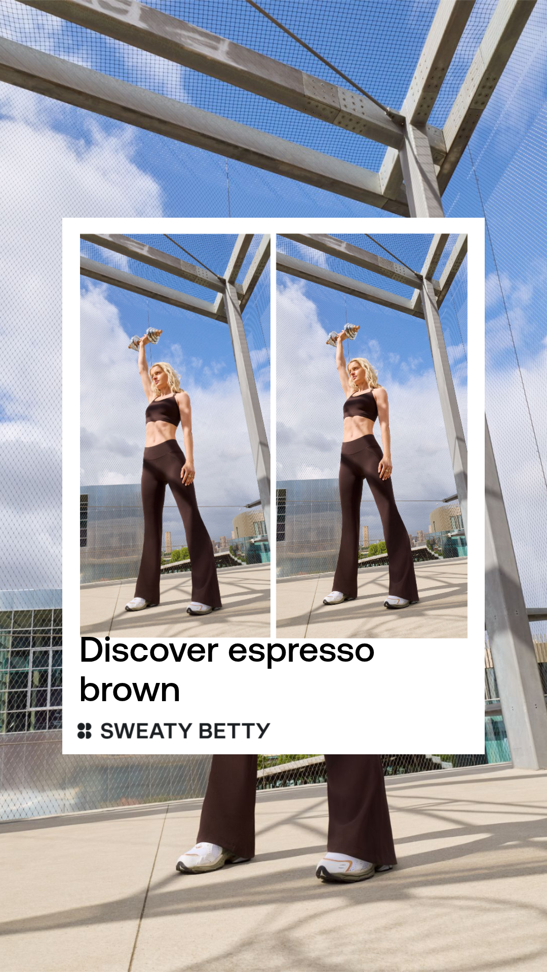 Sweaty Betty Facebook ad