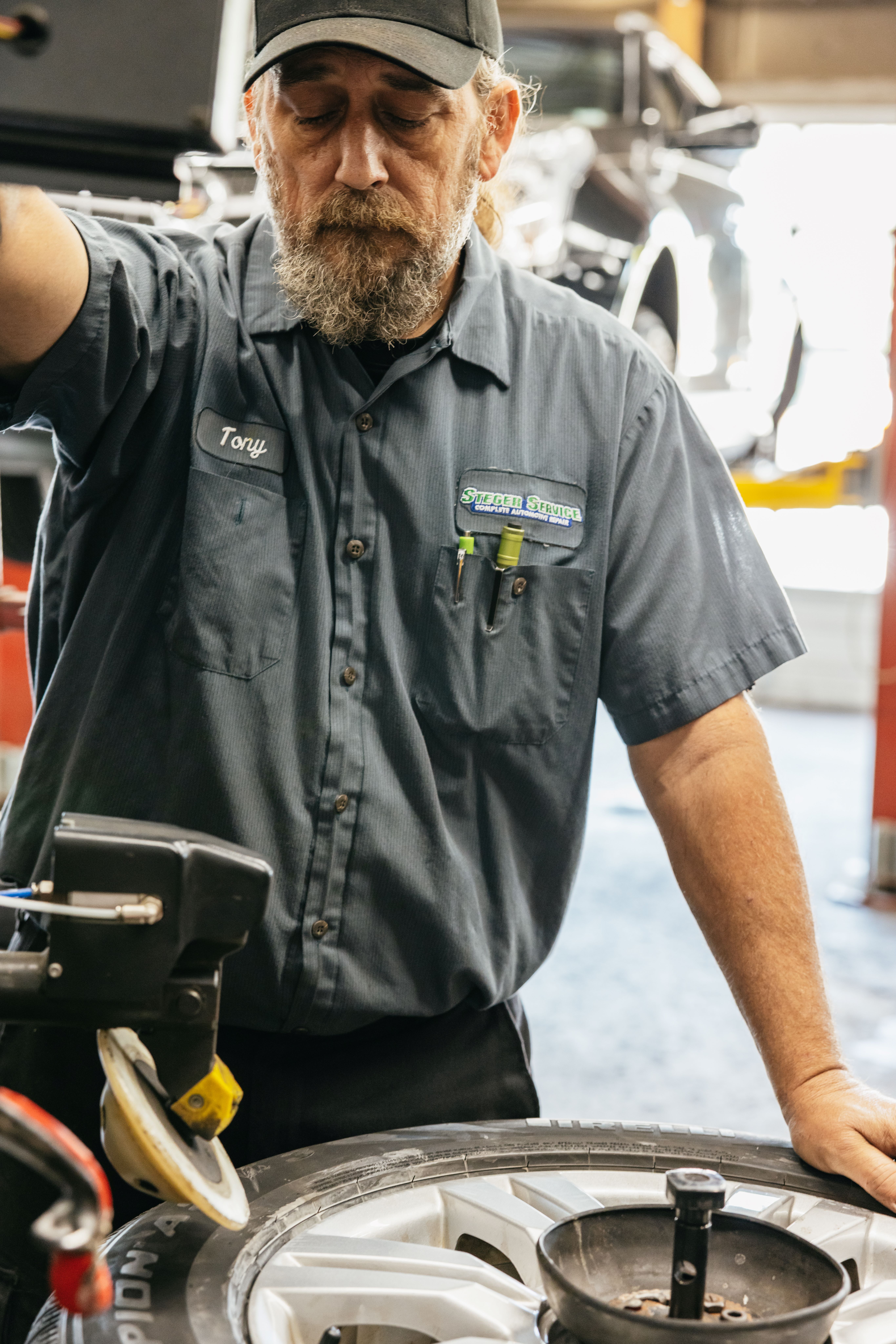 Steger Service Facebook ad