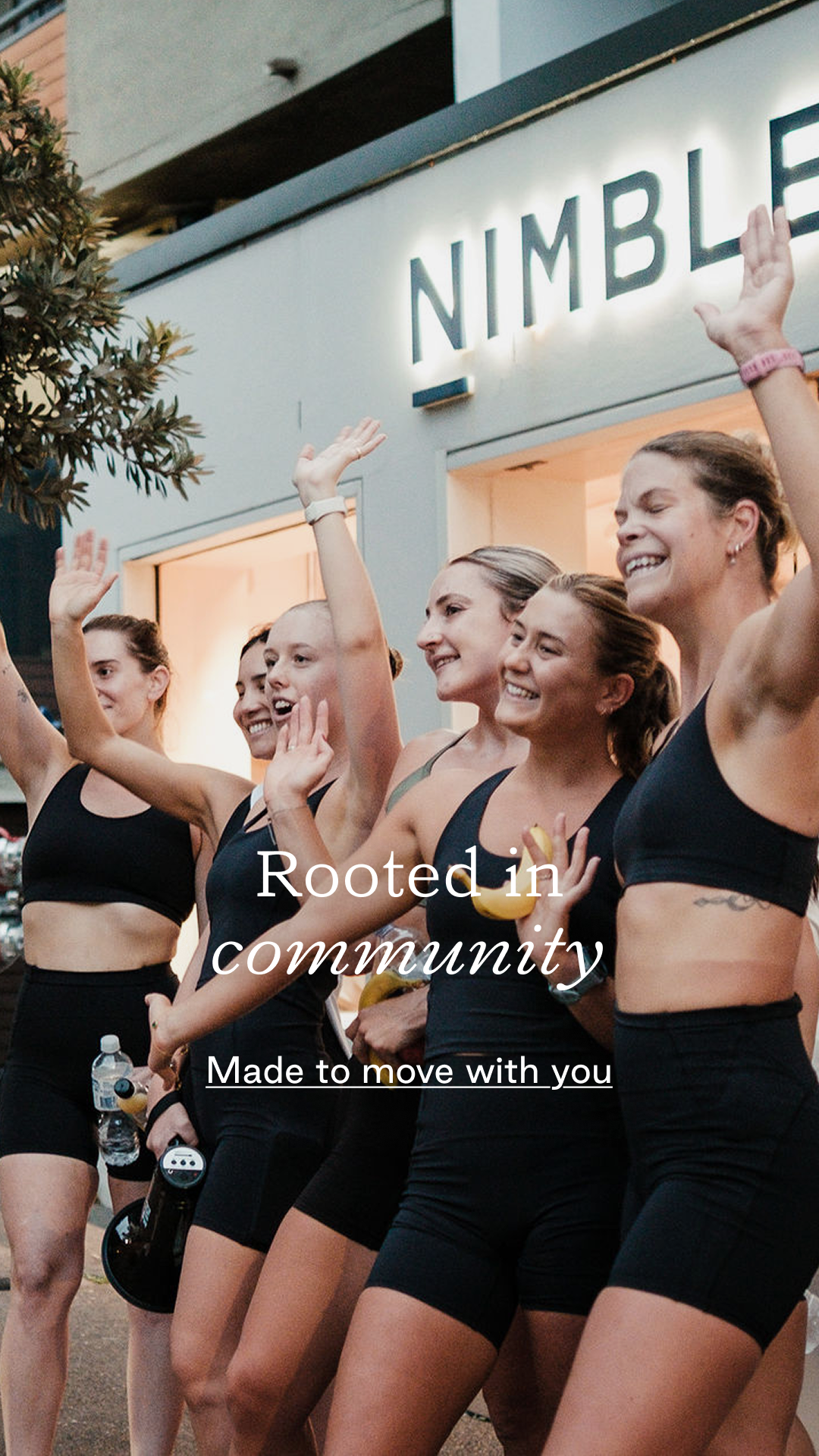 Nimble Activewear Facebook ad from Apr 14, 2026
