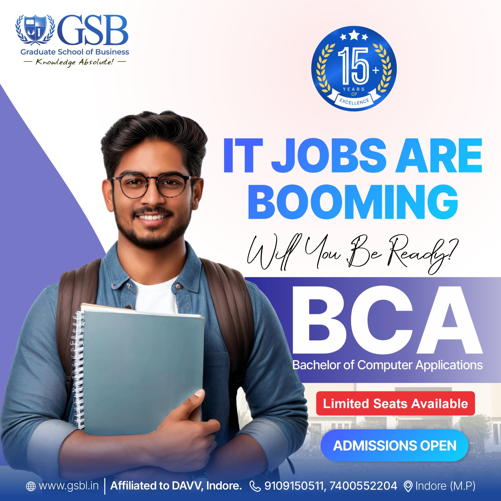 Graduate School of Business (GSB) Facebook ad