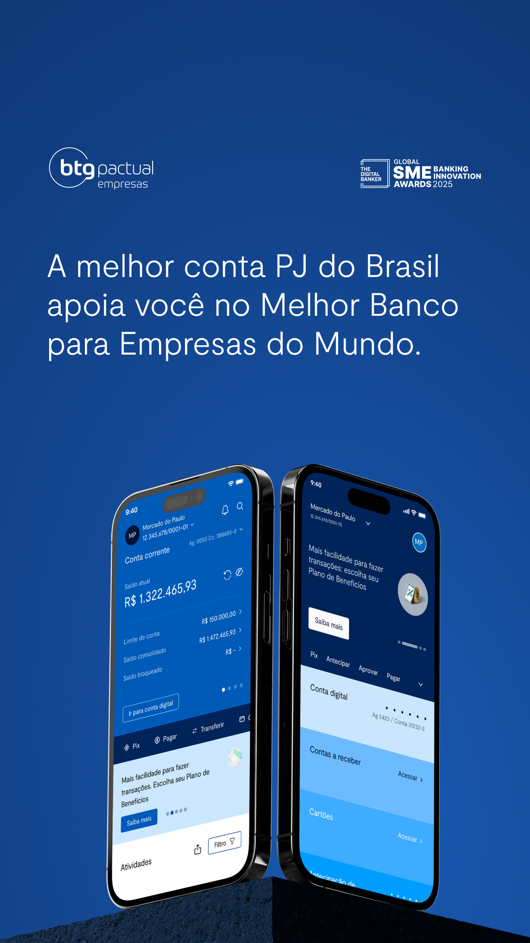 BTG Pactual Empresas Facebook ad