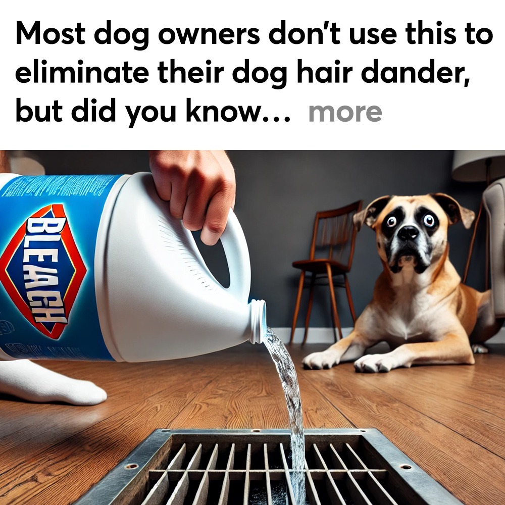 Dog Owners vs. Allergies Facebook ad