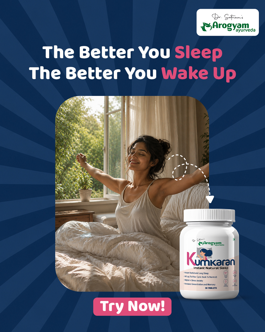 Arogyam Ayurveda Store Facebook ad