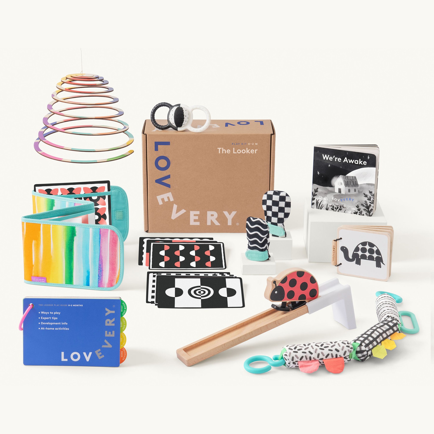 Lovevery Facebook ad: Sunday reset = toy rotation day.