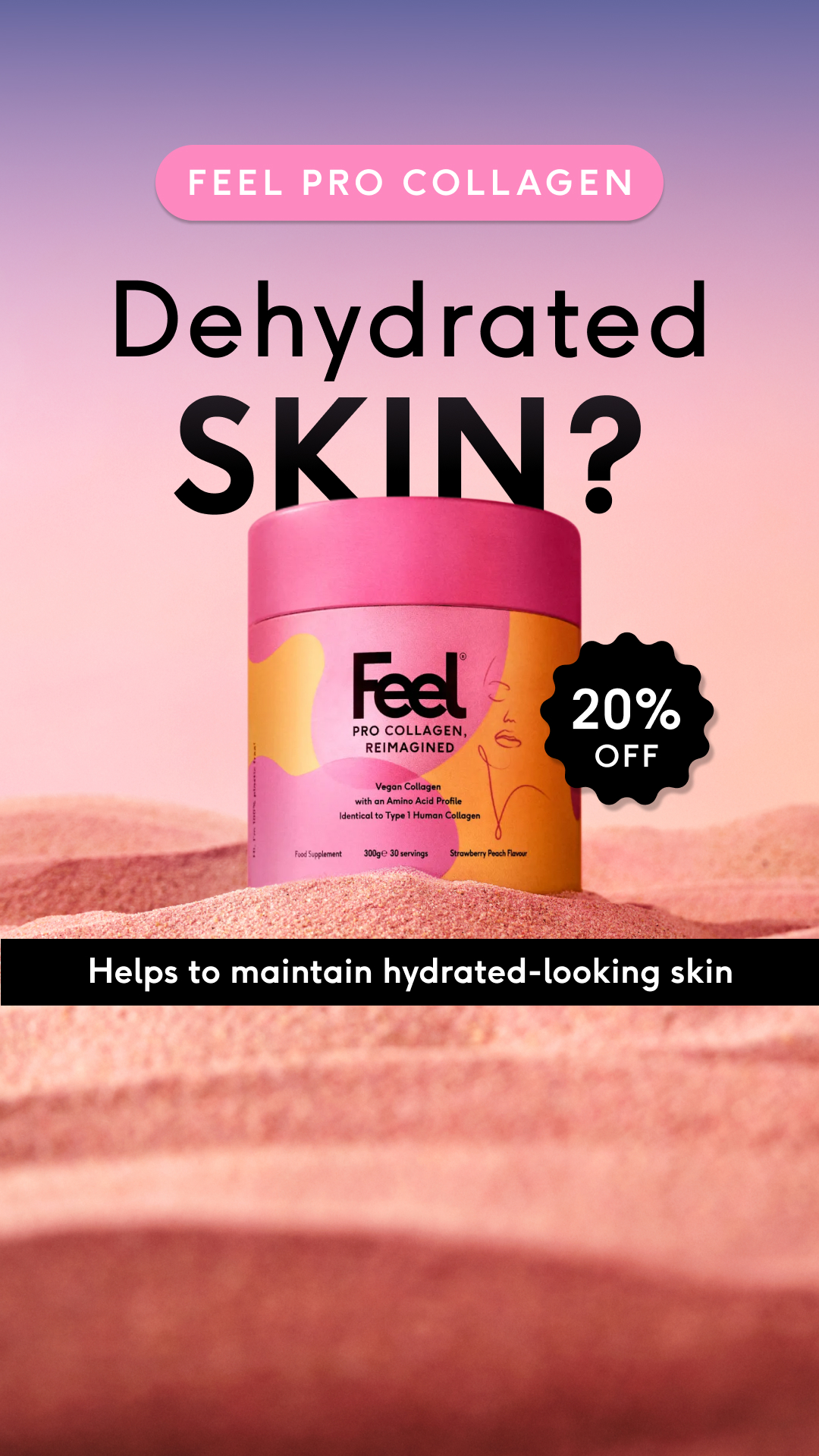 Feel Facebook ad