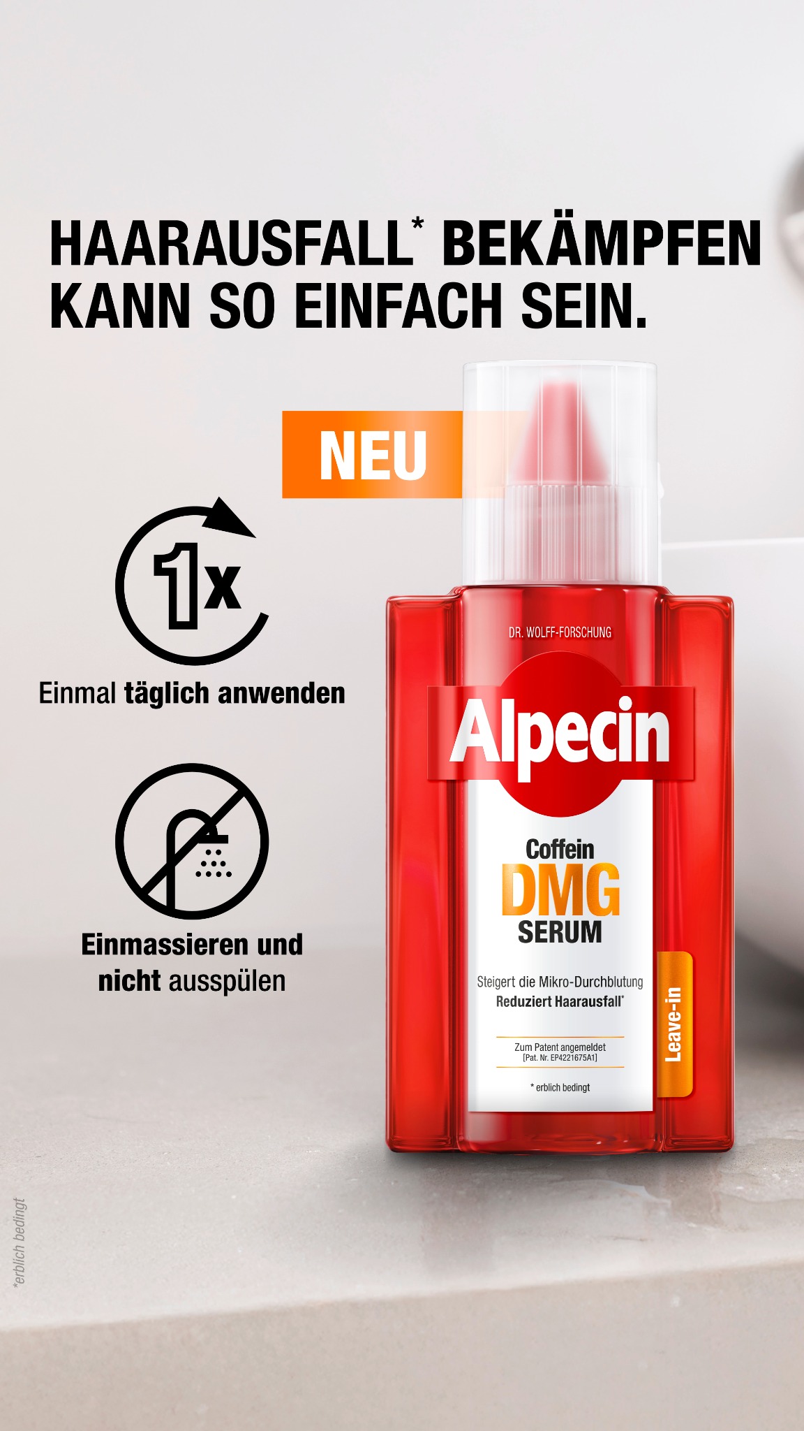 Alpecin Facebook ad