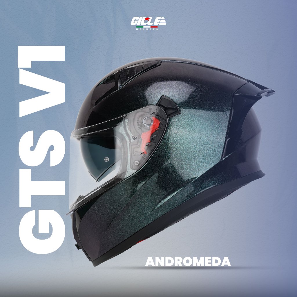 Gille helmets Facebook ad: Gille Helmet 135 GTS V1 CHAMELEON Andromeda Motorcycle…