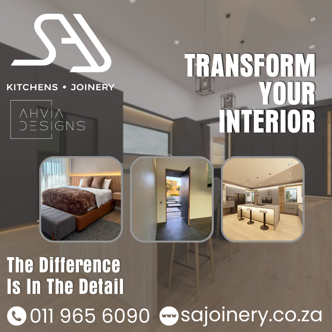 SA Joinery Benoni Facebook ad: Transform Your Interior