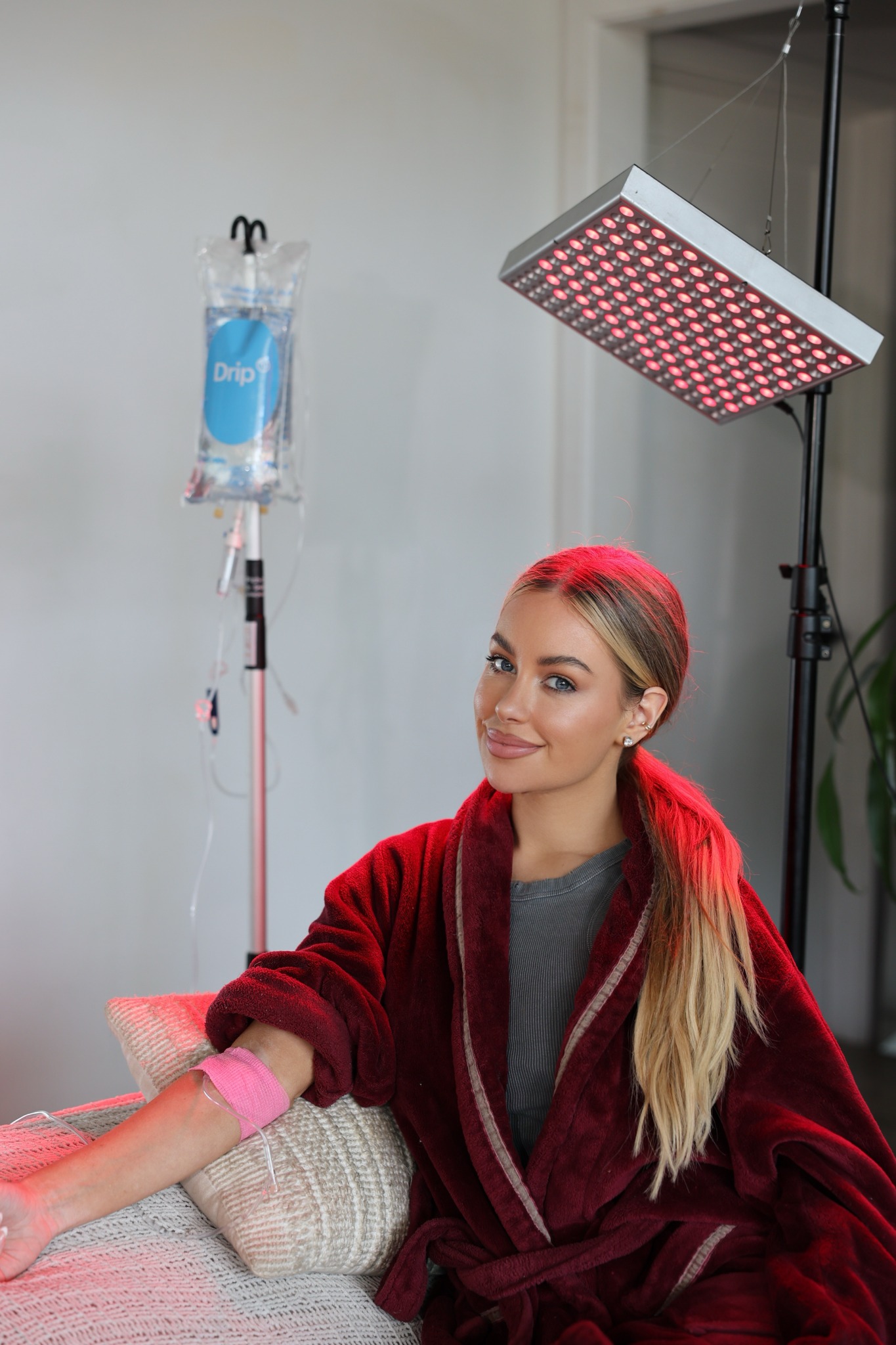 Drip IV Therapy + Mobile Facebook ad: IV therapy, anytime, anywhere.