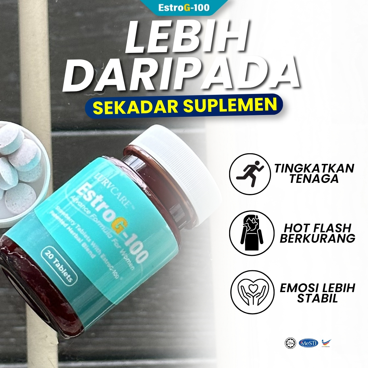 EstroG-100 - Lurvcare HQ Facebook ad