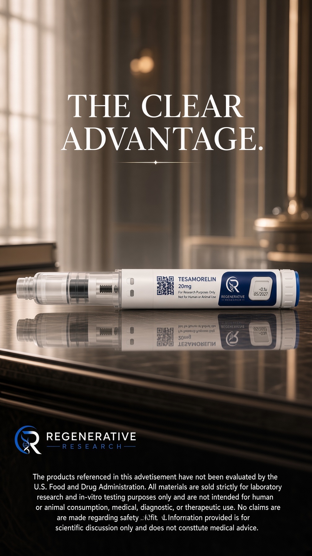 Regenerative Research Facebook ad from Aug 12, 2026