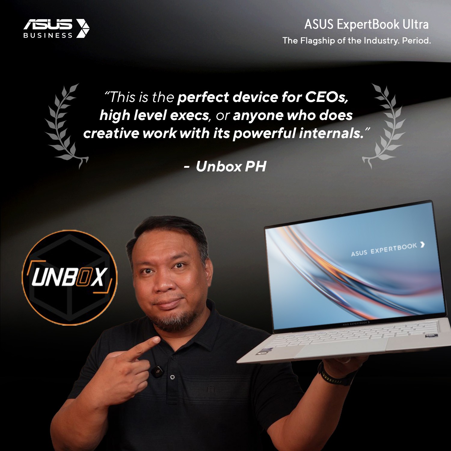 ASUS Facebook ad: 𝟭𝟬 𝗧𝗲𝗰𝗵 𝗥𝗲𝘃𝗶𝗲𝘄𝗲𝗿𝘀.
