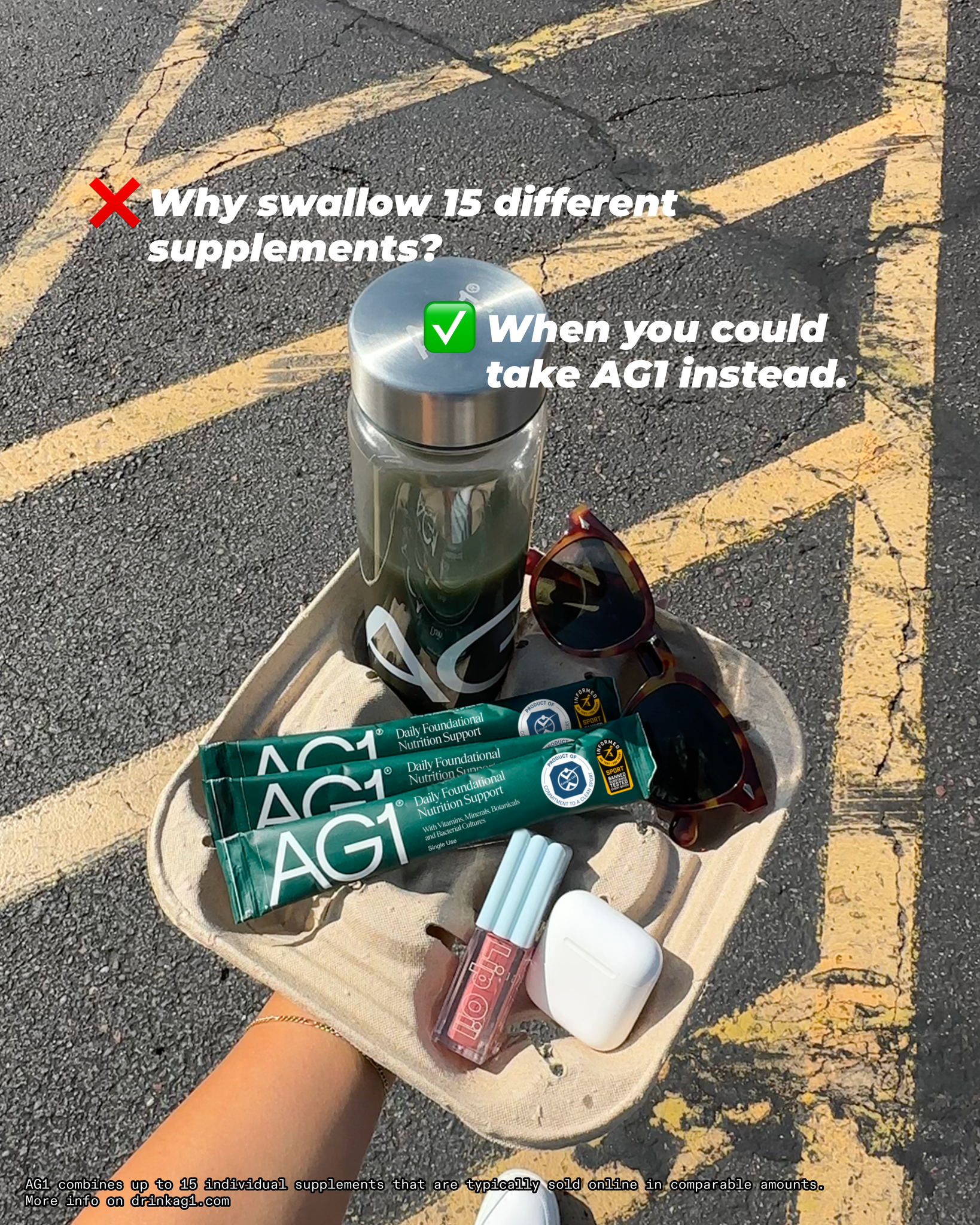 AG1 by Athletic Greens Facebook ad