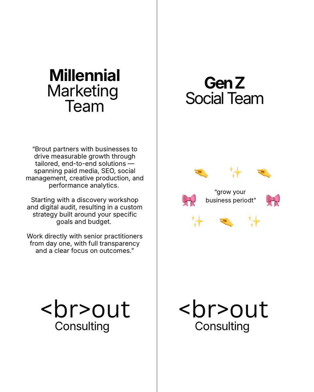 Brout Facebook ad