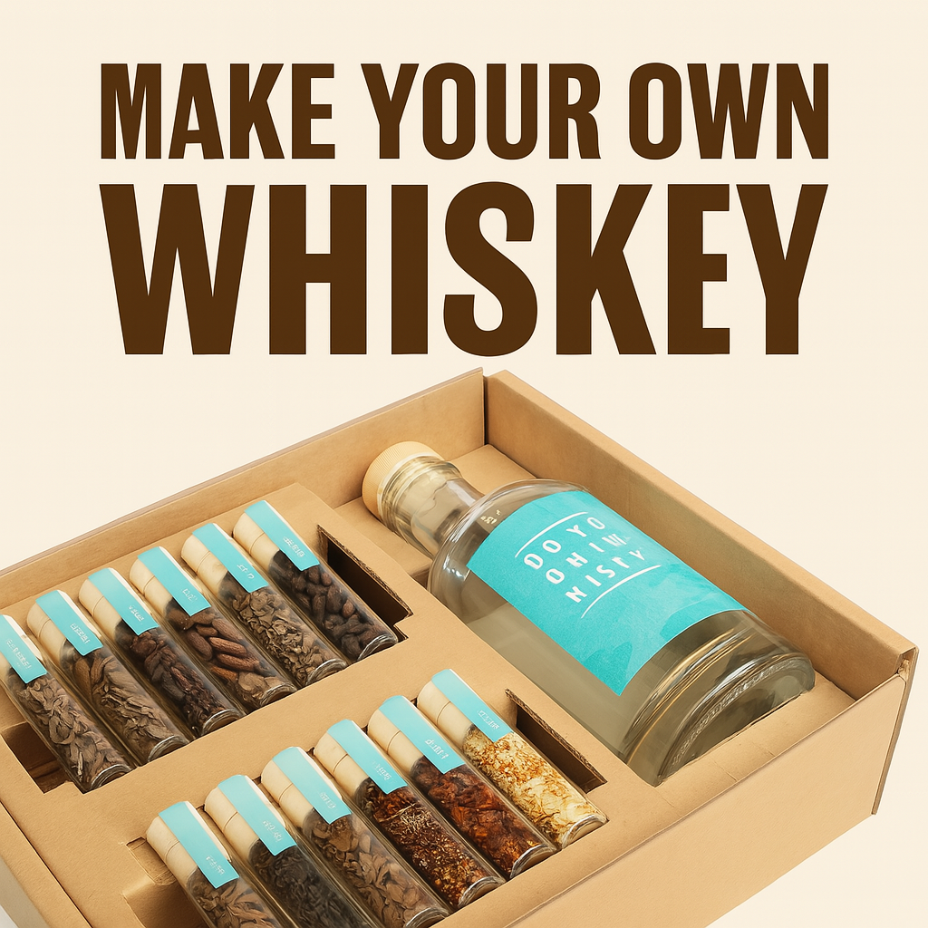 Double Neat Facebook ad: Make Whiskey At Home