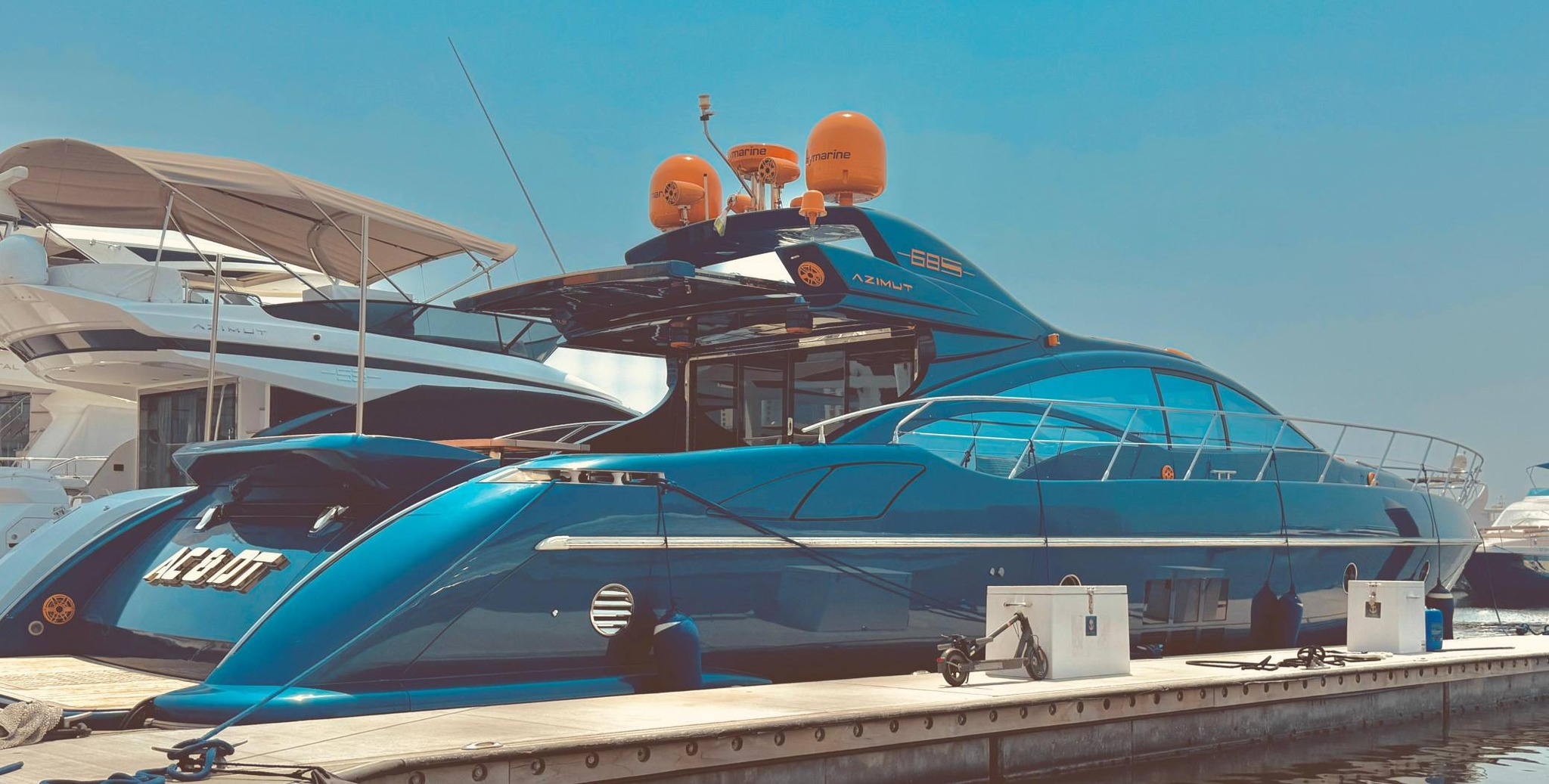 Luxury Concierge Services Facebook ad: Azimut 68S Luxury Yacht Charter, Dubai