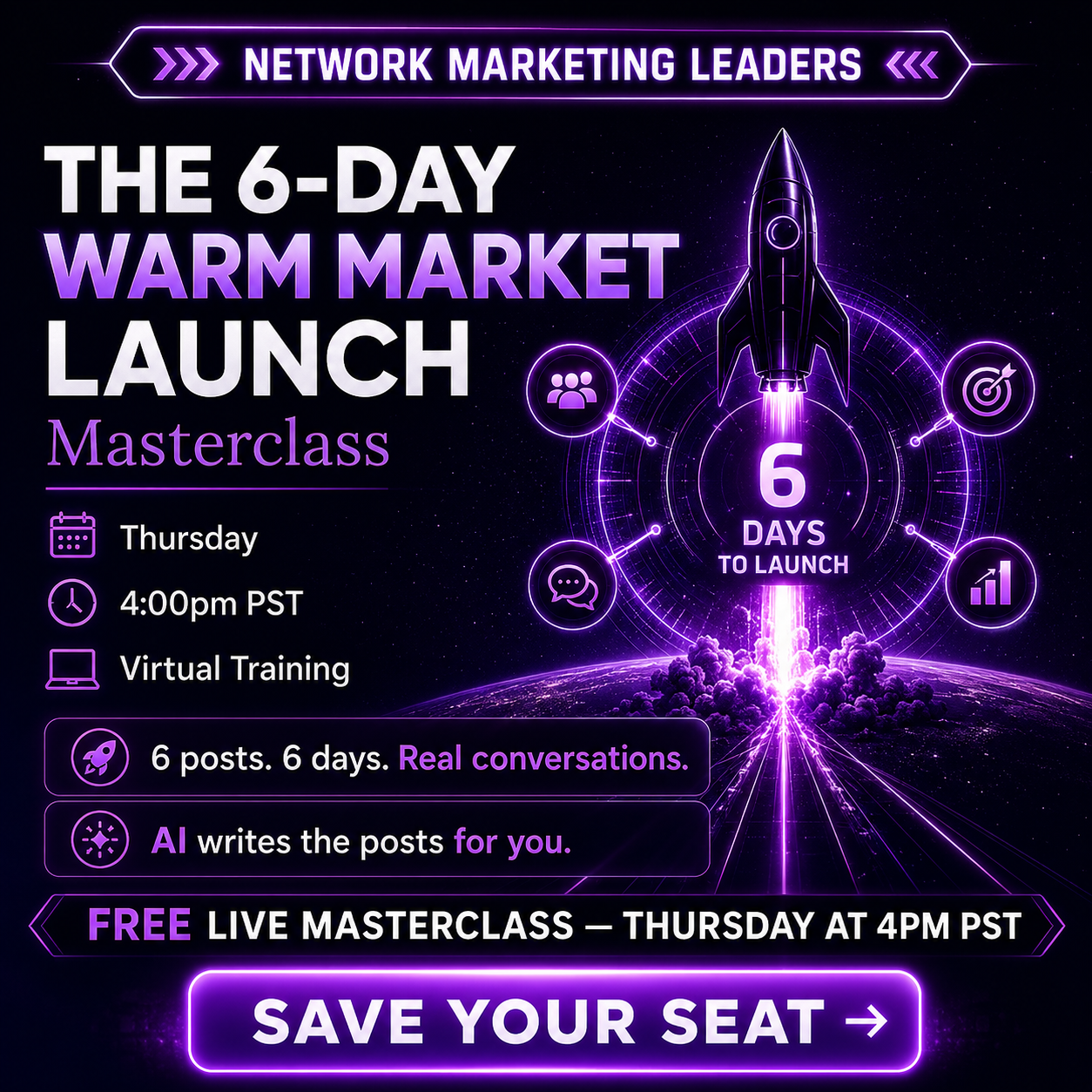 Attraction Marketing Facebook ad